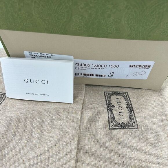 Men’s Gucci, bamboo horse bit leather loafers size 13 made in Italy - Picture 11 of 12